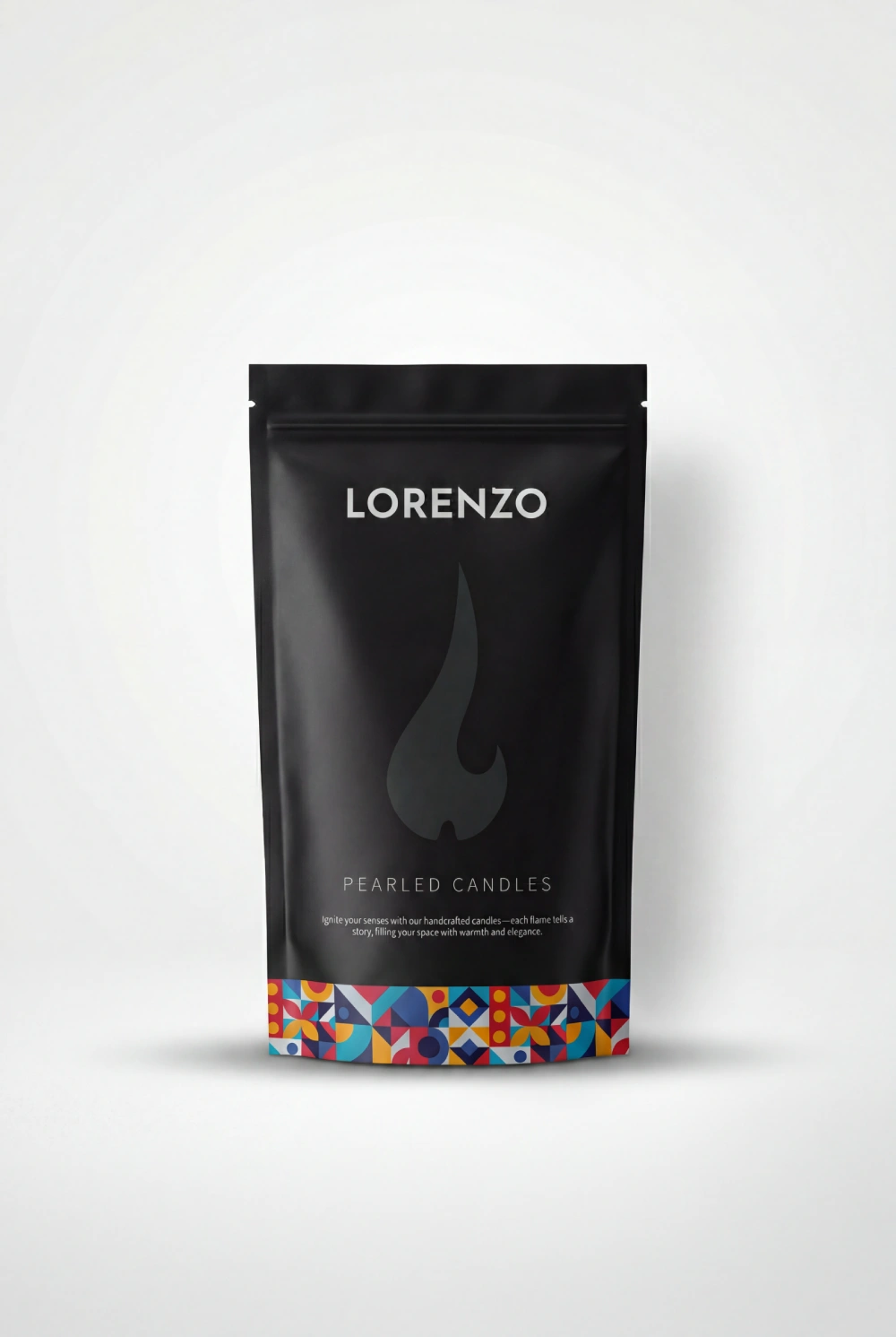 Black Lorenzo Pearled Candles in Jordan