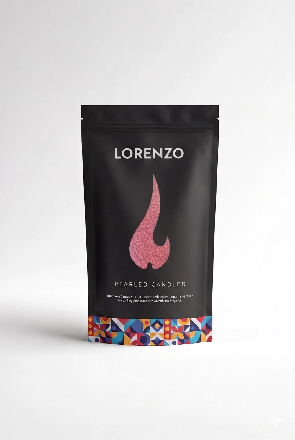 Wine Red Lorenzo Prealed Candles